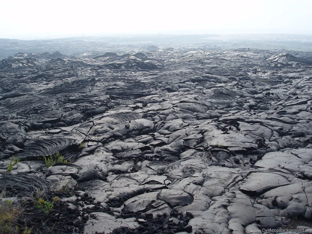 Black Lava Field