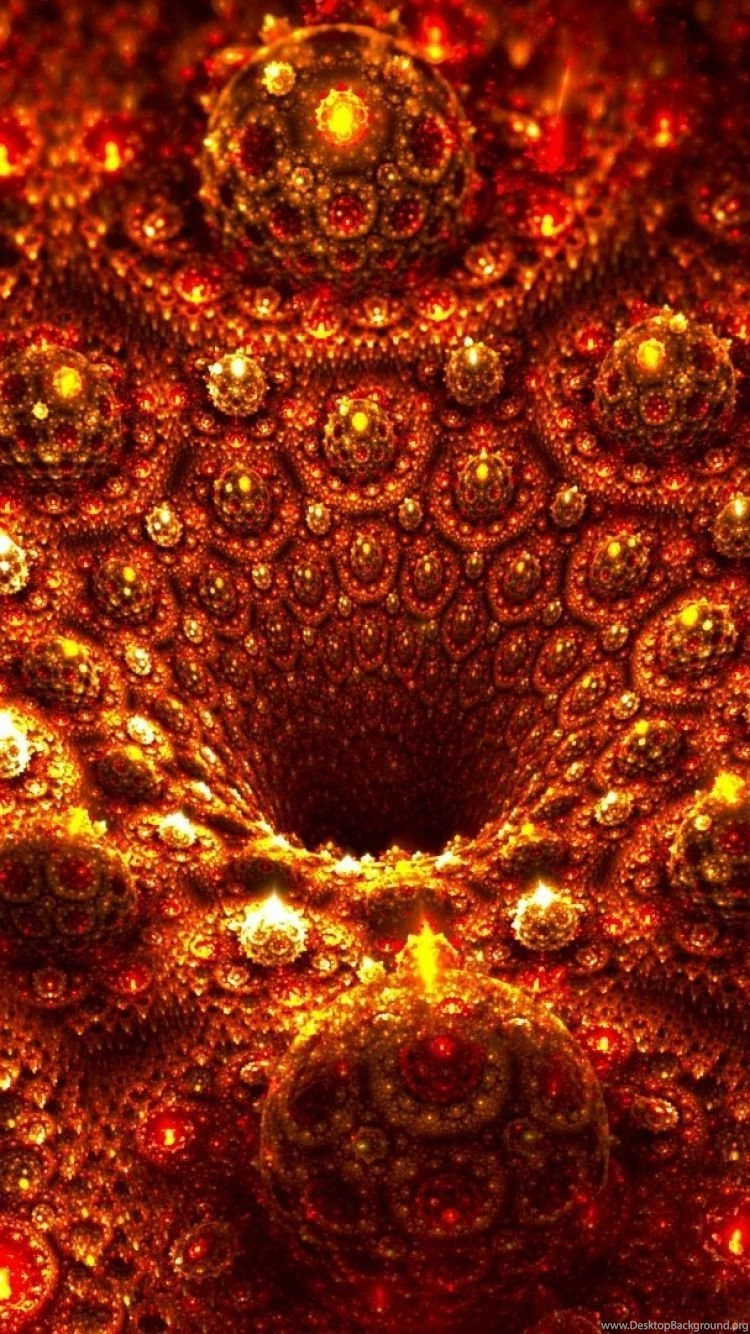 Download Wallpapers 750x1334 Fire, Burning, Immersion, Lava ...