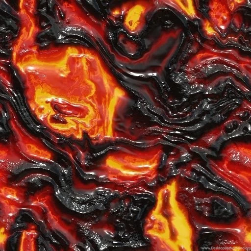 Dragon On A Melting Lava Heart Wallpapers