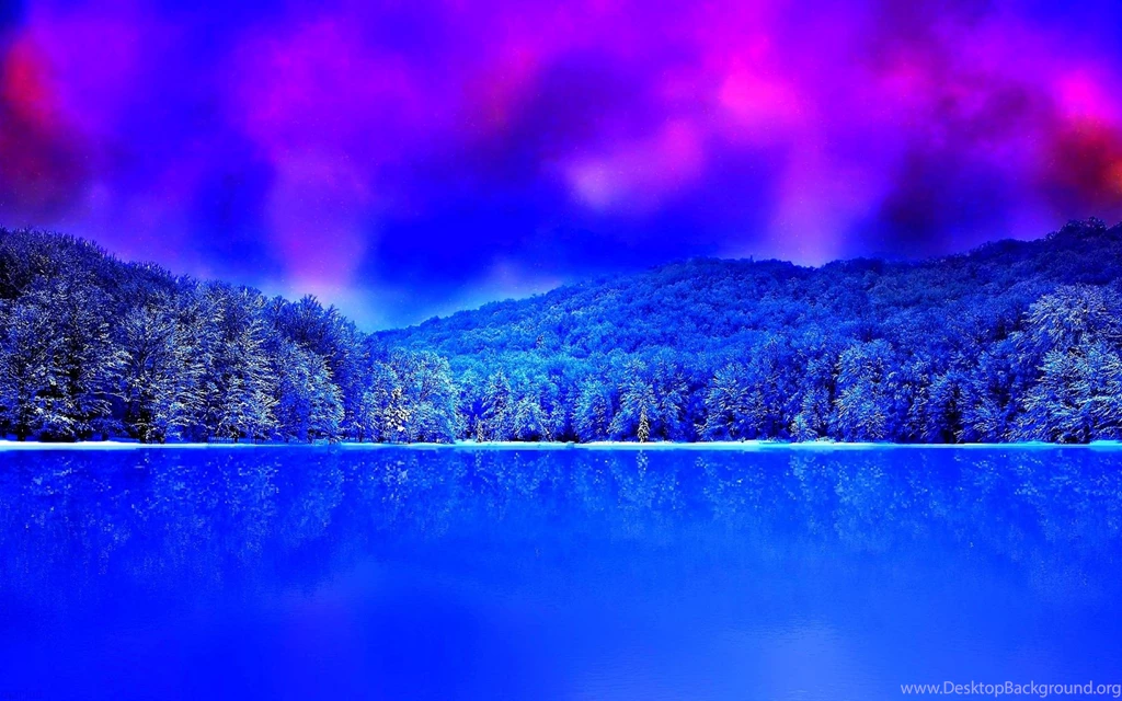 Vibrant Snowy Mountain Lake Sky >> HD Wallpaper, Get It Now!