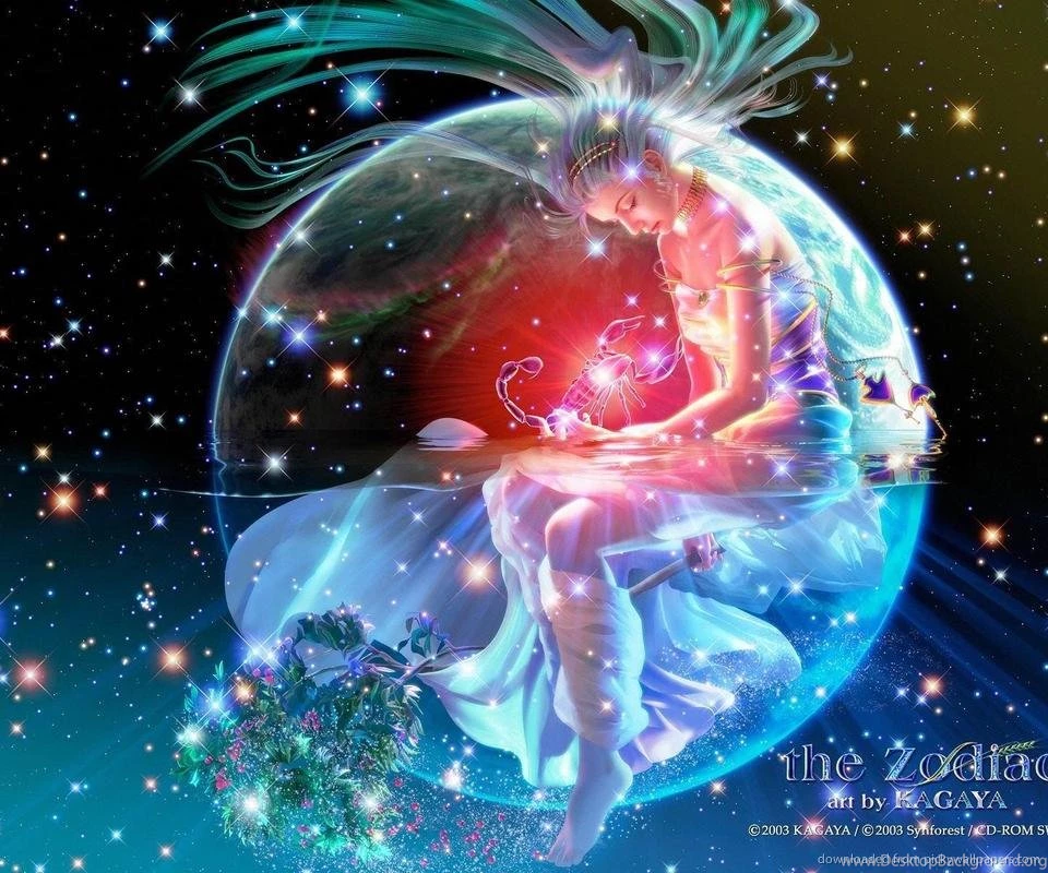 Download Zodiac Art Scorpio Wallpapers For Samsung Vibrant