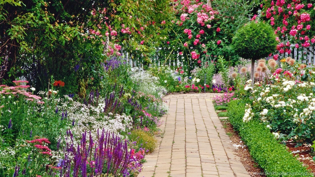 Gardens Wallpaper: Favorite 29 Garden Wallpapers For Desktop