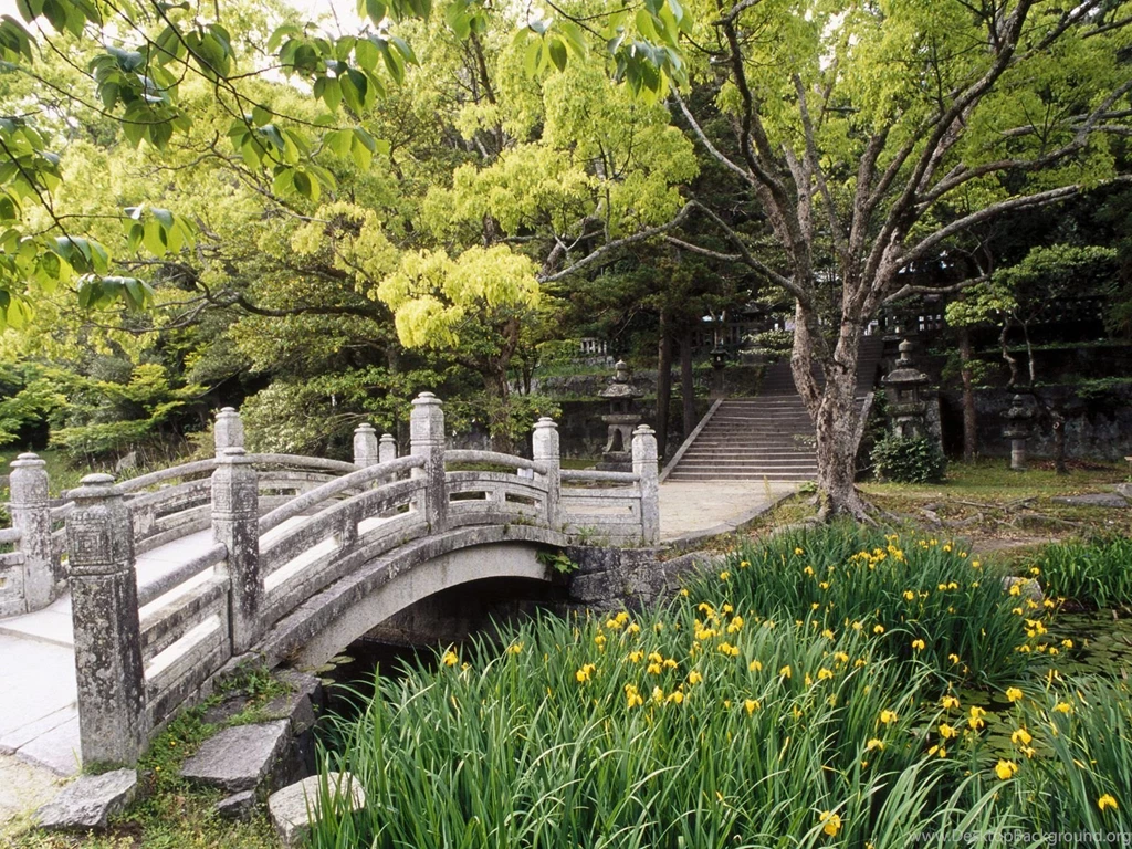 Gardens Wallpaper: Hagi Castle Garden Western Honshu 26283 ...