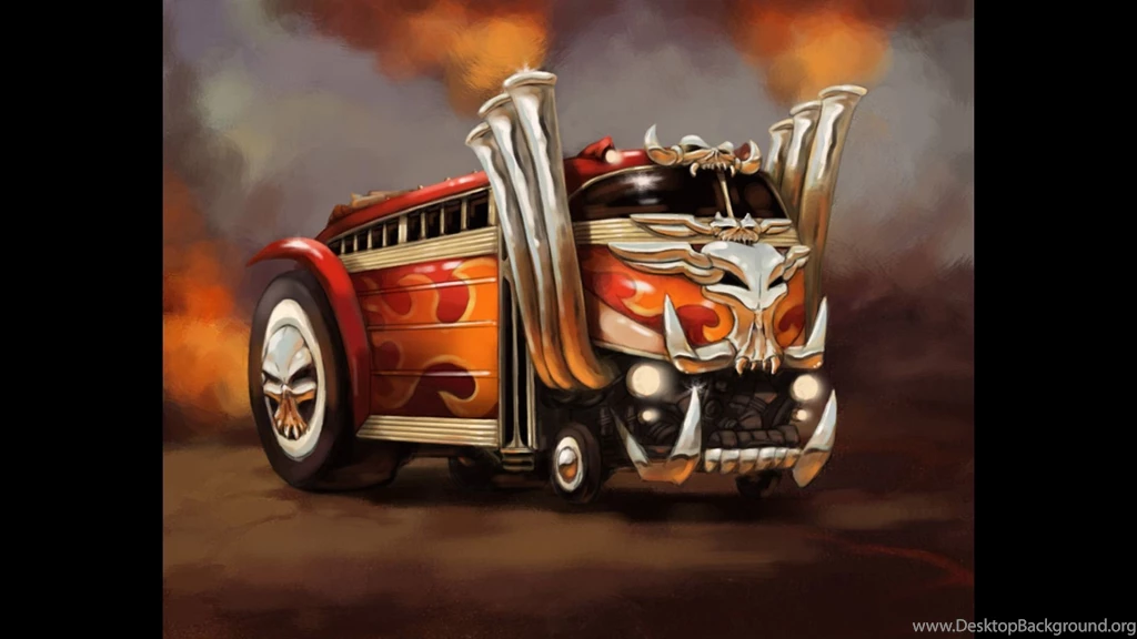 Tourbus  Free Brutal Legend Wallpapers Gallery   Best Game Wallpapers