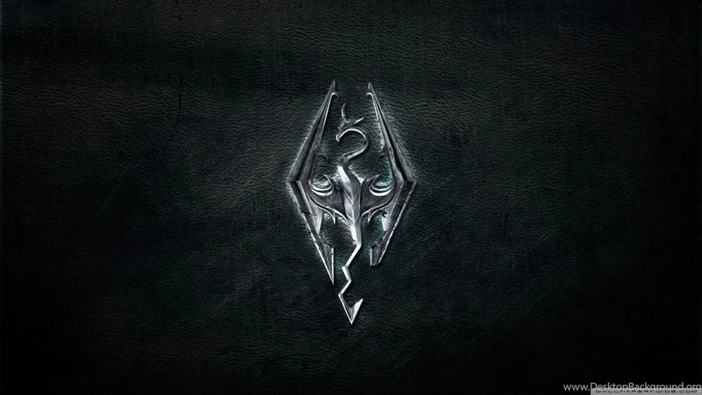 Skyrim Logo HD Desktop Wallpapers : High Definition : Fullscreen ...