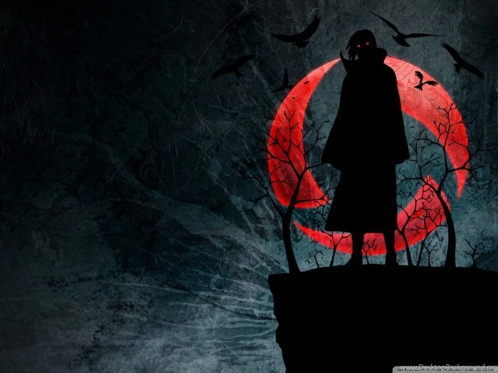 Naruto Shippuden, Uchiha Itachi Sharingan HD Desktop Wallpapers ...