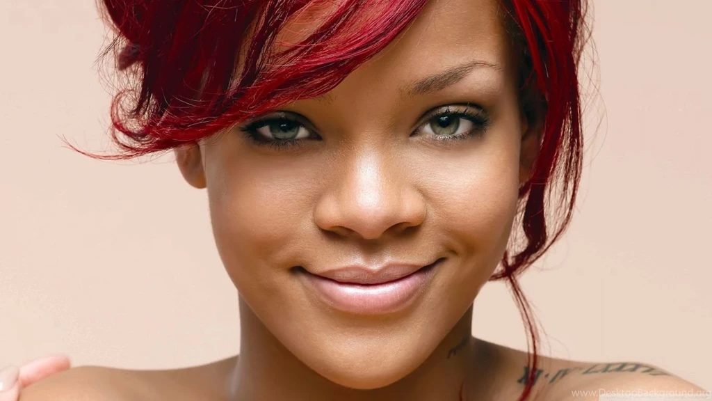 Rihanna Red Hair HD Desktop Wallpapers : High Definition ...