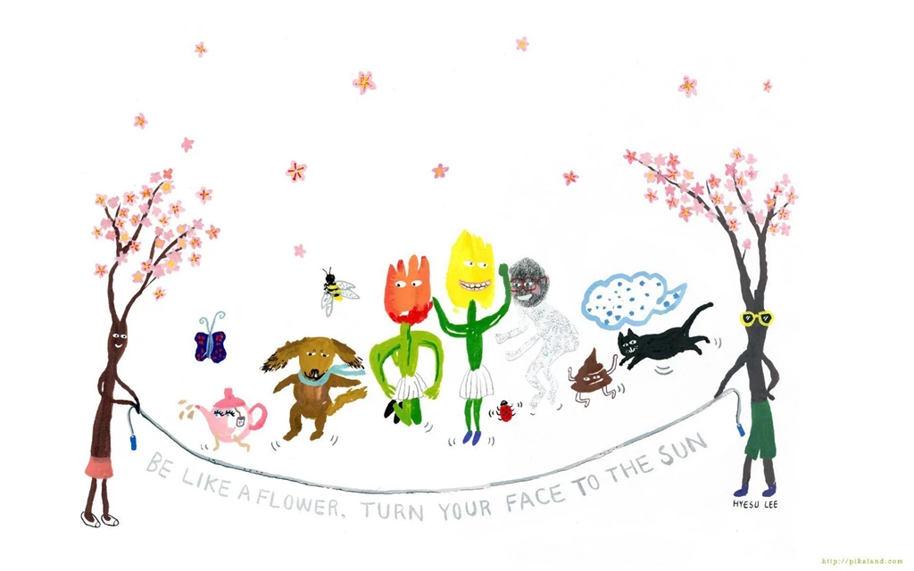 Pikaland Desktop Wallpapers Series: April 2012 / Hyesu Lee Pikaland