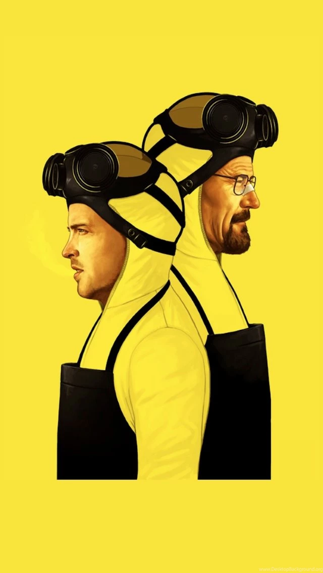 Breaking Bad Back To Back iPhone 5 Wallpapers (640x1136)
