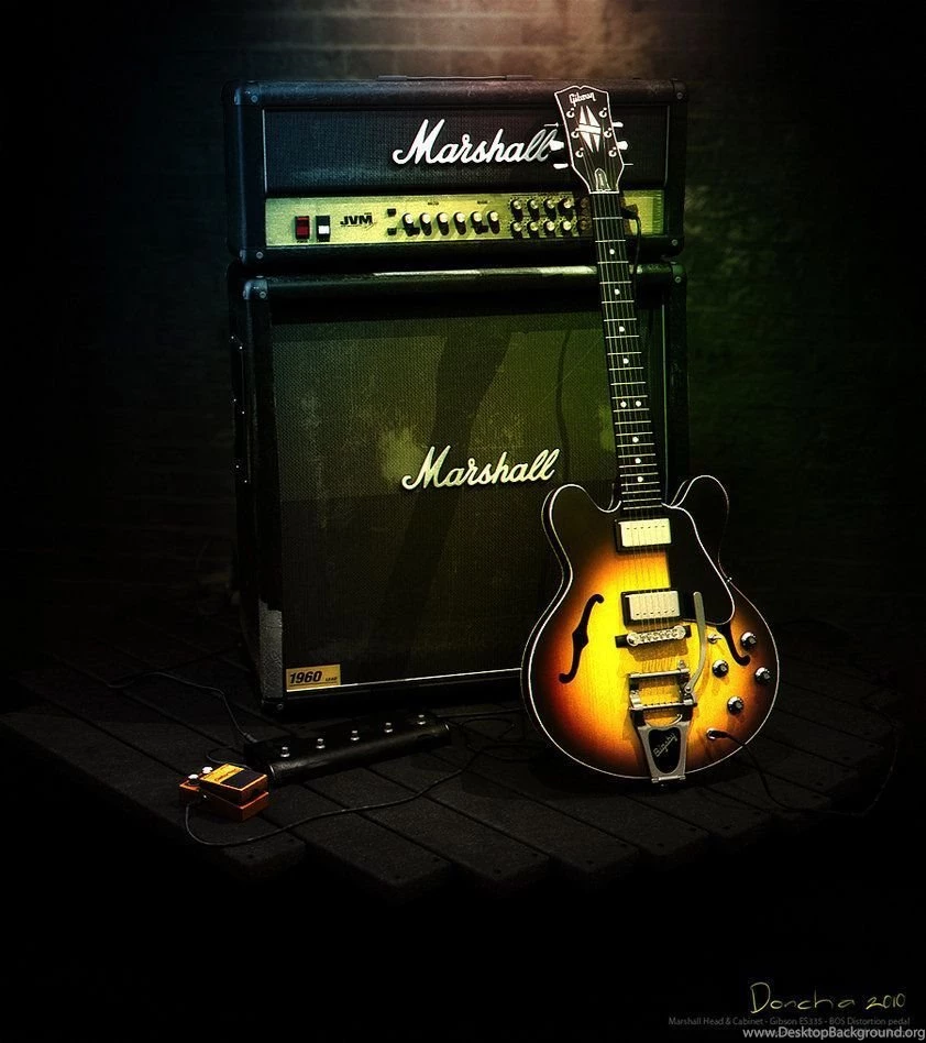 Marshall Amp And Gibson ES335 By Doncha On DeviantArt
