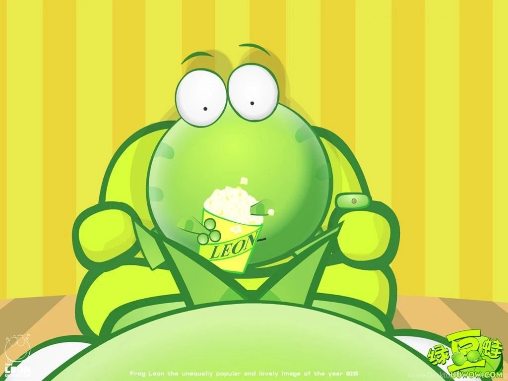 Mung Bean Frog Wallpapers 7727   Cartoon Illustration Wallpapers ...
