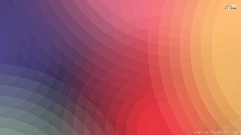 Rainbow Colored Circles Wallpapers   Abstract Wallpapers