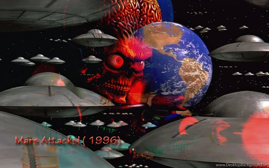 Mars Attacks! Movies Wallpapers (15762301) Fanpop
