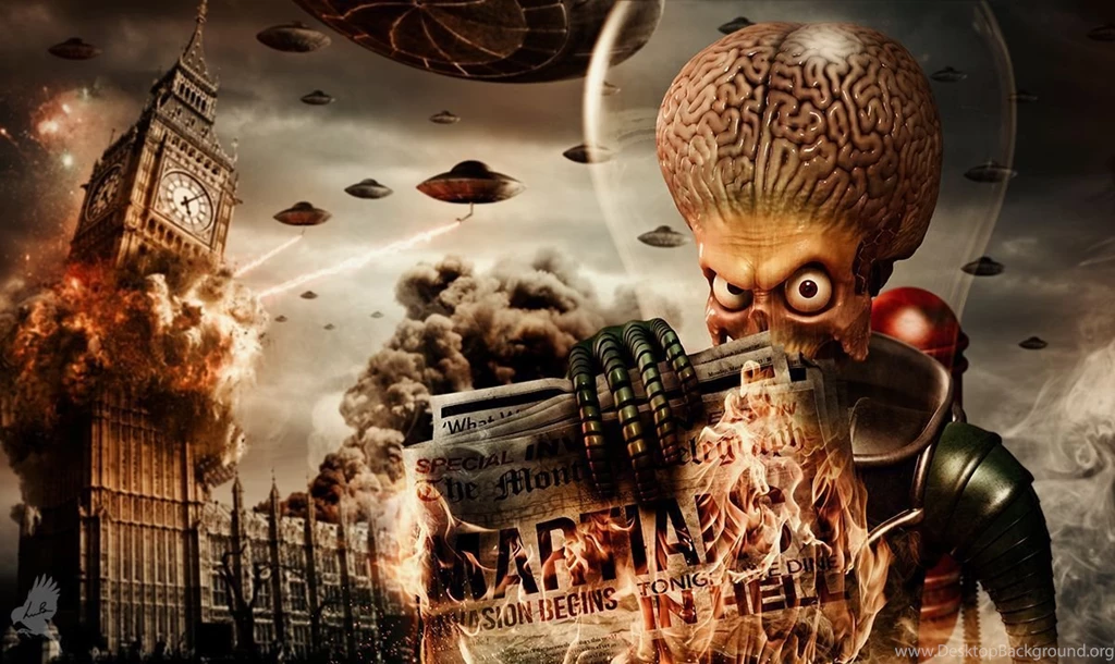 Mars Attacks! (for Beginning Readers) By DrFaustusAU On DeviantArt