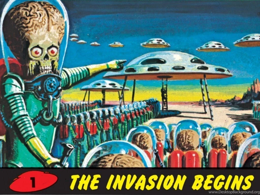 My Free Wallpapers Fantasy Wallpapers : Mars Attacks!