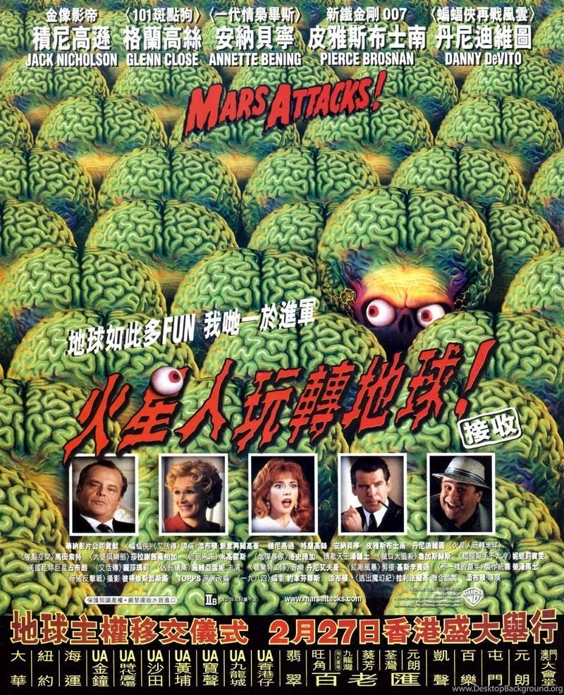 Movie Poster Mars Attacks!