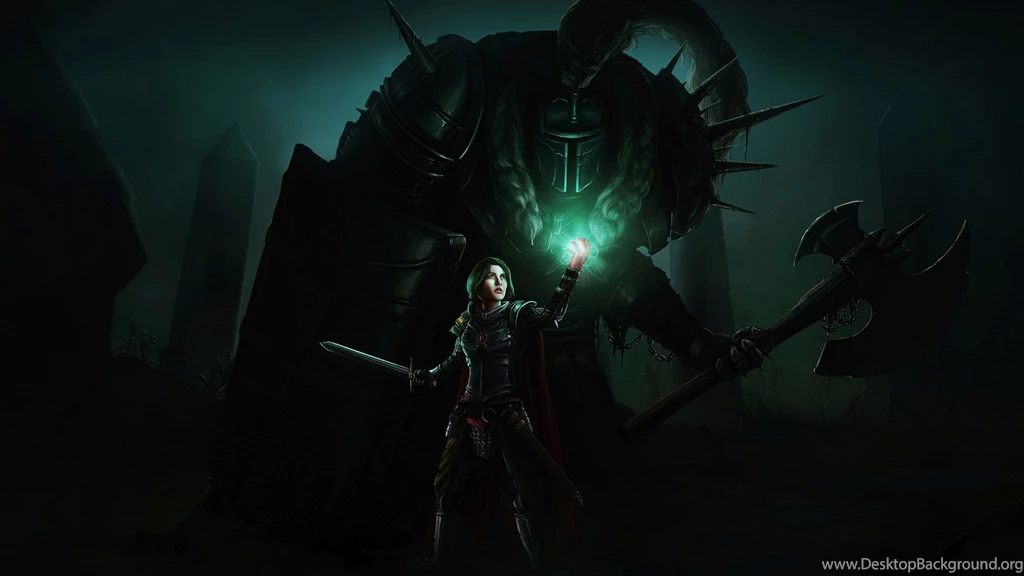 Dark Souls Monster With An Axe Desktop Wallpapers 22838