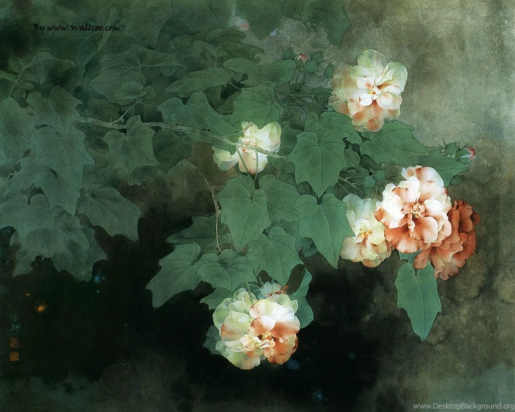 Chinese Paintings : Chinese Gongbi Paintings , Flower and Bird ...