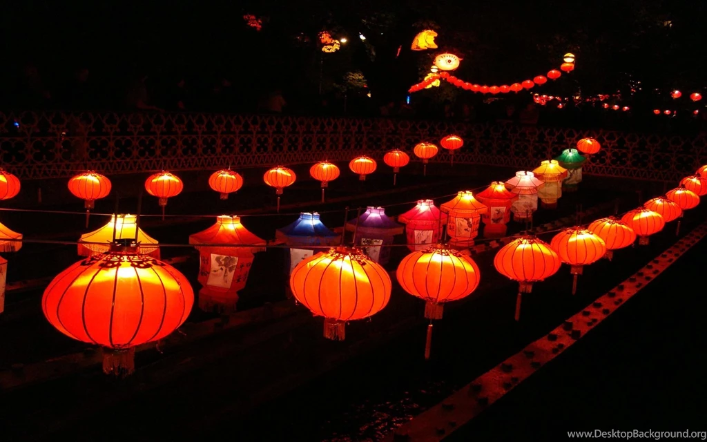 Free Chinese Lantern Festival Computer Desktop Wallpapers