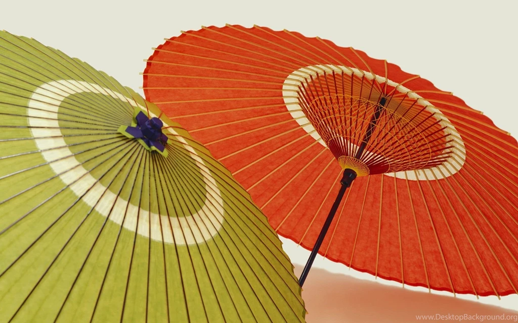 Desktop Wallpapers · Gallery · Windows 7 · Chinese Umbrellas