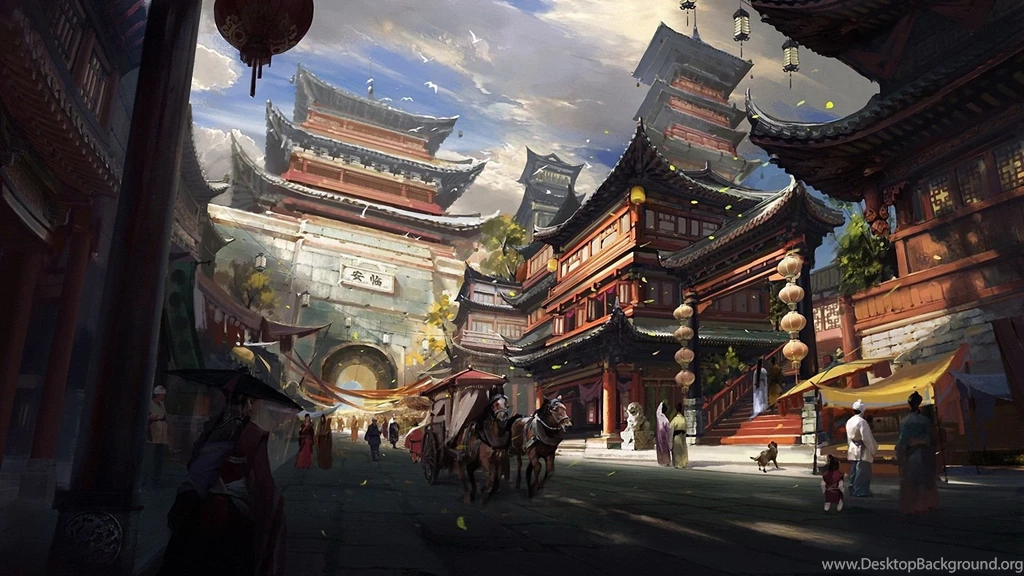 Chinese Town Wallpapers 29618