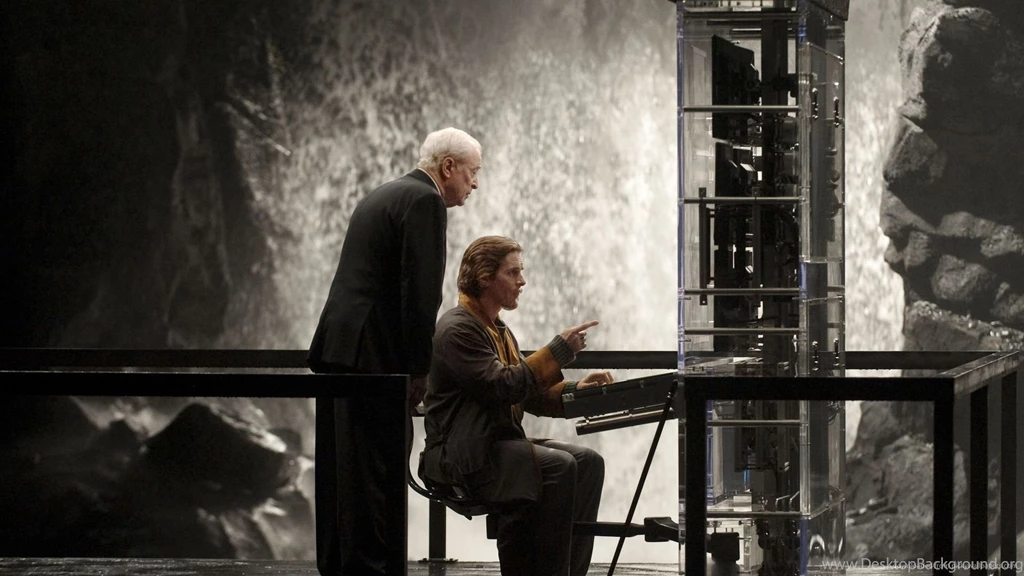 Download 1920x1080 Bruce Wayne And Alfred In A Batcave Wallpapers