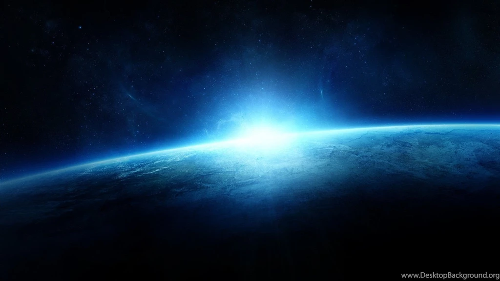 Sun Rise Over Planet   HD Wallpapers