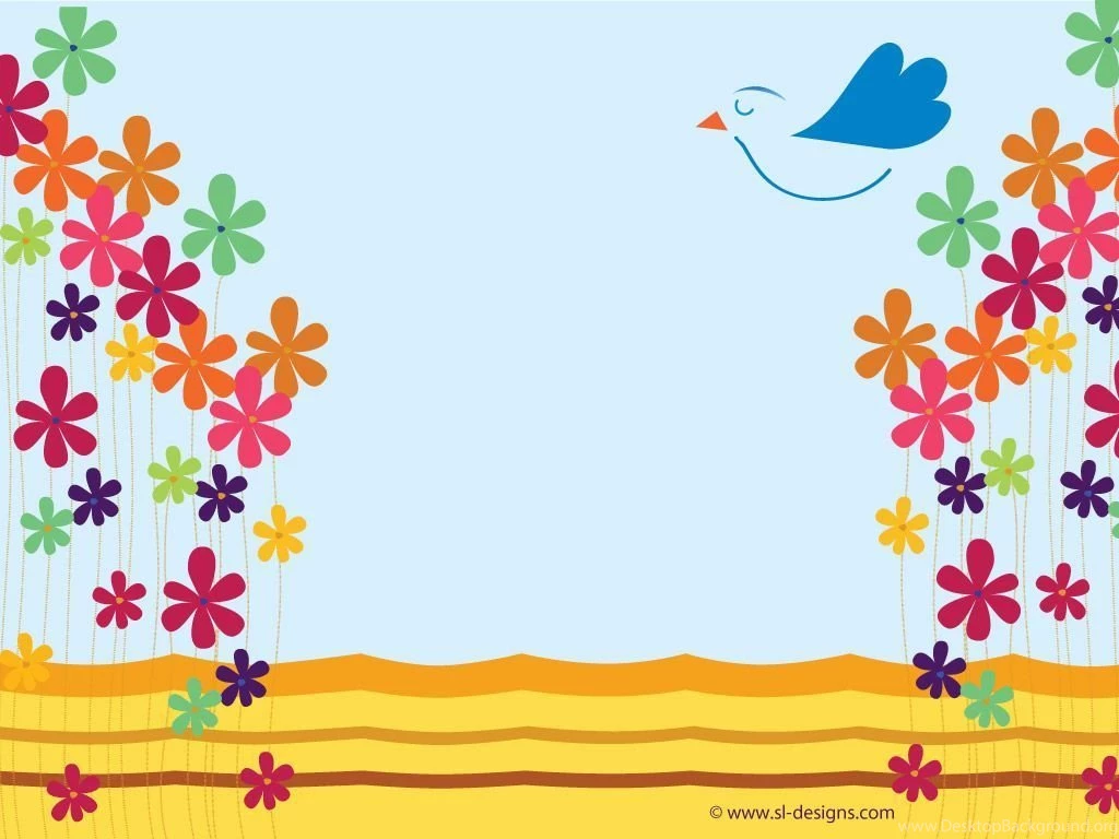Flowers And Bird Backgrounds   Desktop Wallpapers