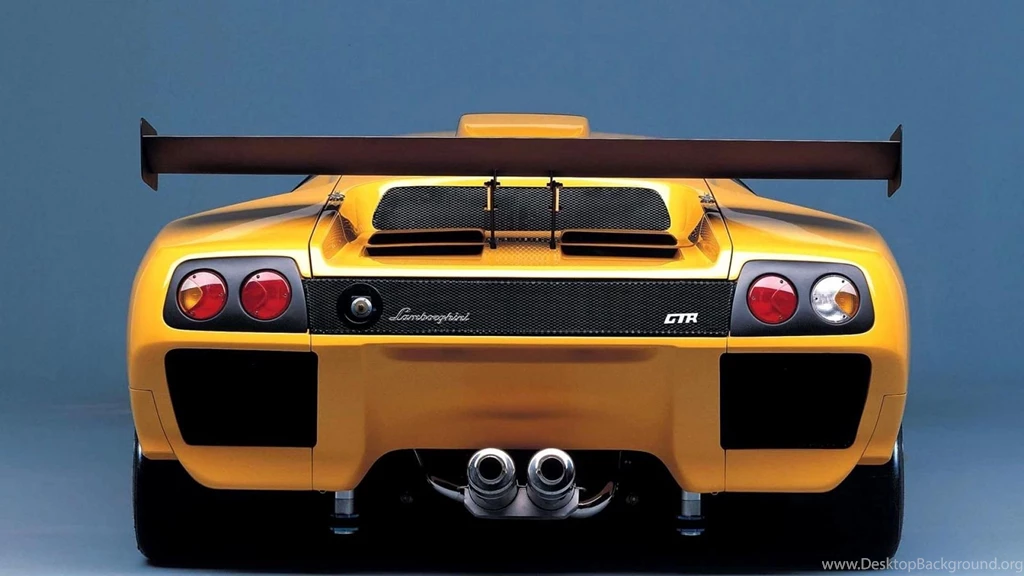 Lamborghini Diablo Gtr Rear Normal Hd Wallpapers   (