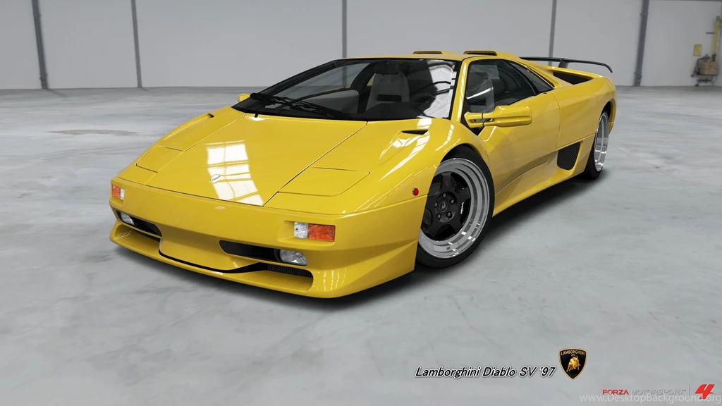 LAMBORGHINI DIABLO SV 97 WALLPAPER   (