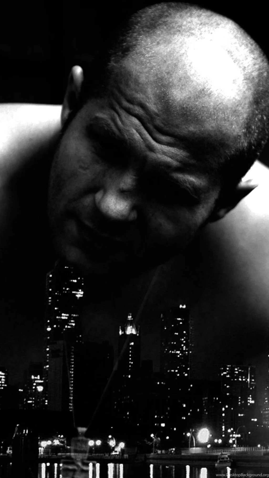 Download Wallpapers 1080x1920 Fedor Emelianenko, Night City ...
