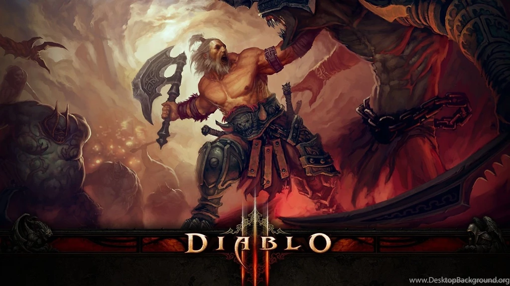 Download 1920x1080 Diablo 3 Barbarian Wallpapers