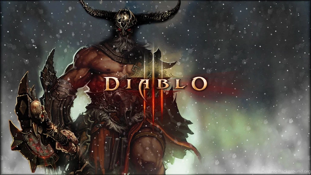 Download 1920x1080 Diablo 3 Snow Barbarian Wallpapers