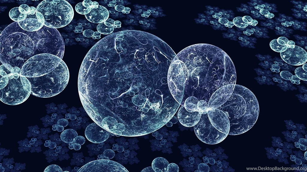 Blue Bubbles (HDR Render)
