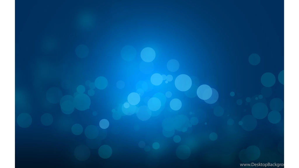 Blue Bubbles Abstract 4K Wallpapers
