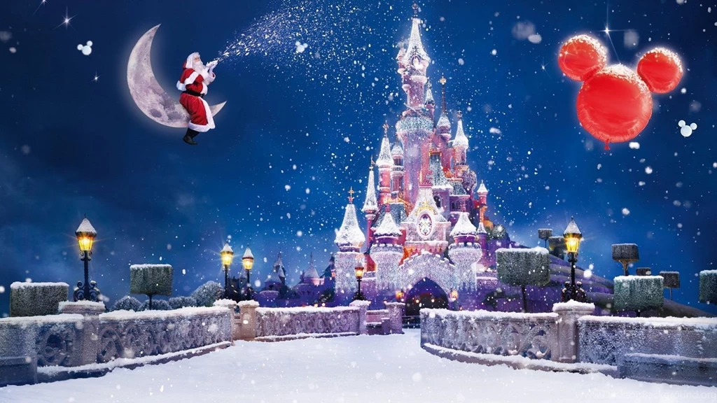 1600x900 Christmas Castle Wallpapers