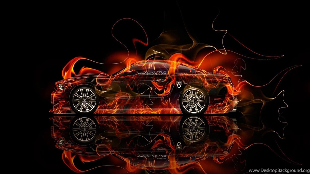 Ford Mustang Gt 2014 Blue Image