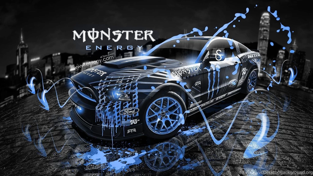 Monster Energy Ford Mustang GT Fantasy Acid Car 2013 « El Tony