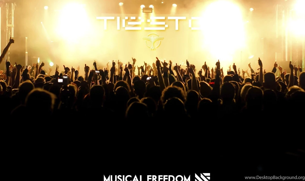 Tiesto Concert Crowd   Wallpaper.