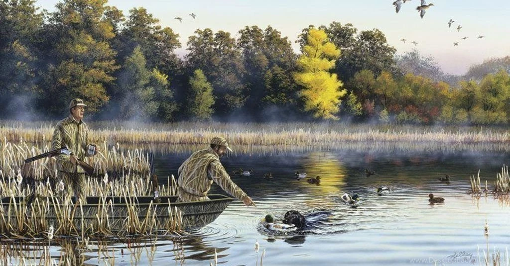 Gallery For   Hunting Murals Wallpapers