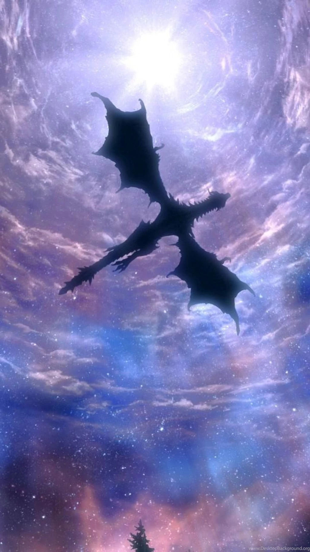 Skyrim Dragon S4 Wallpapers