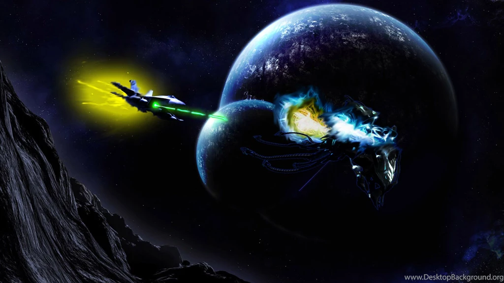Epic Space Battle By DrilburNG On DeviantArt