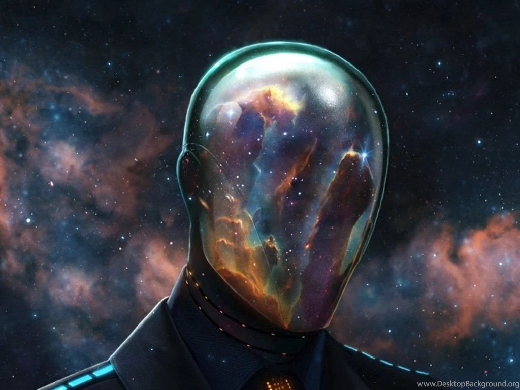 Epic Reflective Space Mask HD Wallpapers