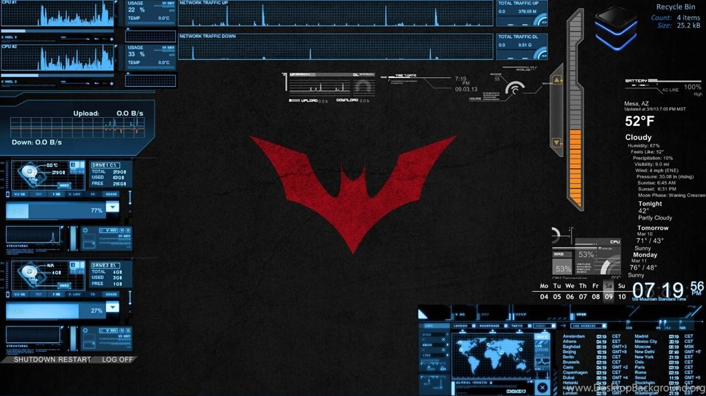Bat Computer Gif Request : Batman