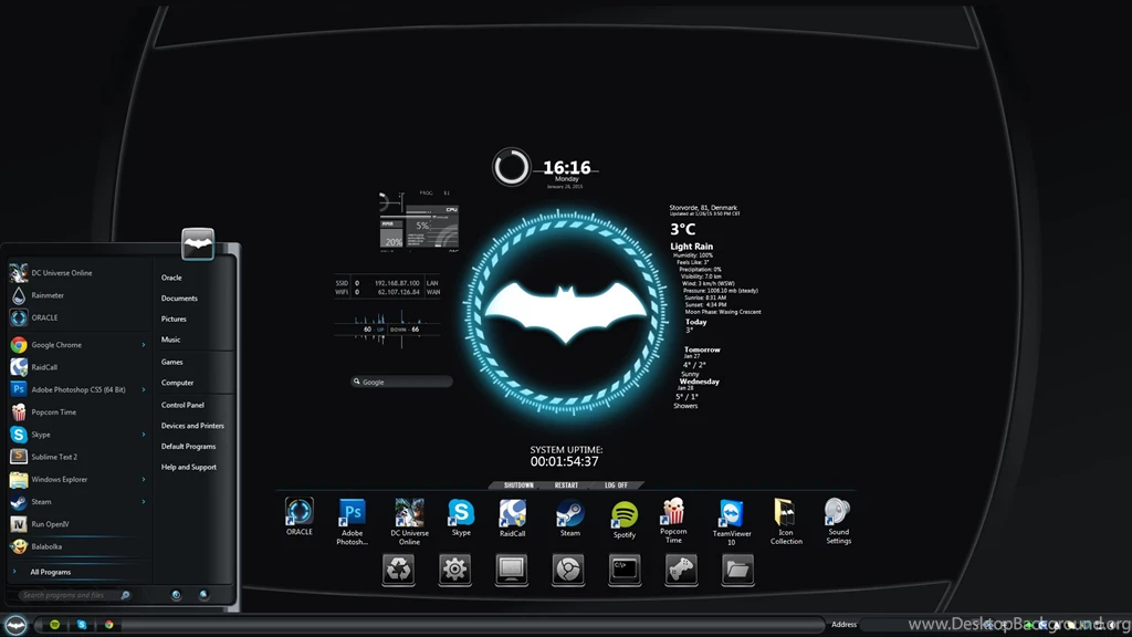 BATMAN (My Custom Built Bat Computer) By RevafallArts On DeviantArt