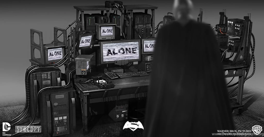 Batman Vs. Superman Concept Art 'Bat Computer' By TouchboyJ Hero ...