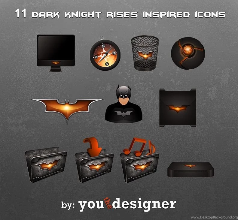 Facebook Icon Wallpapers 11 Dark Knight Rises Inspired Icons