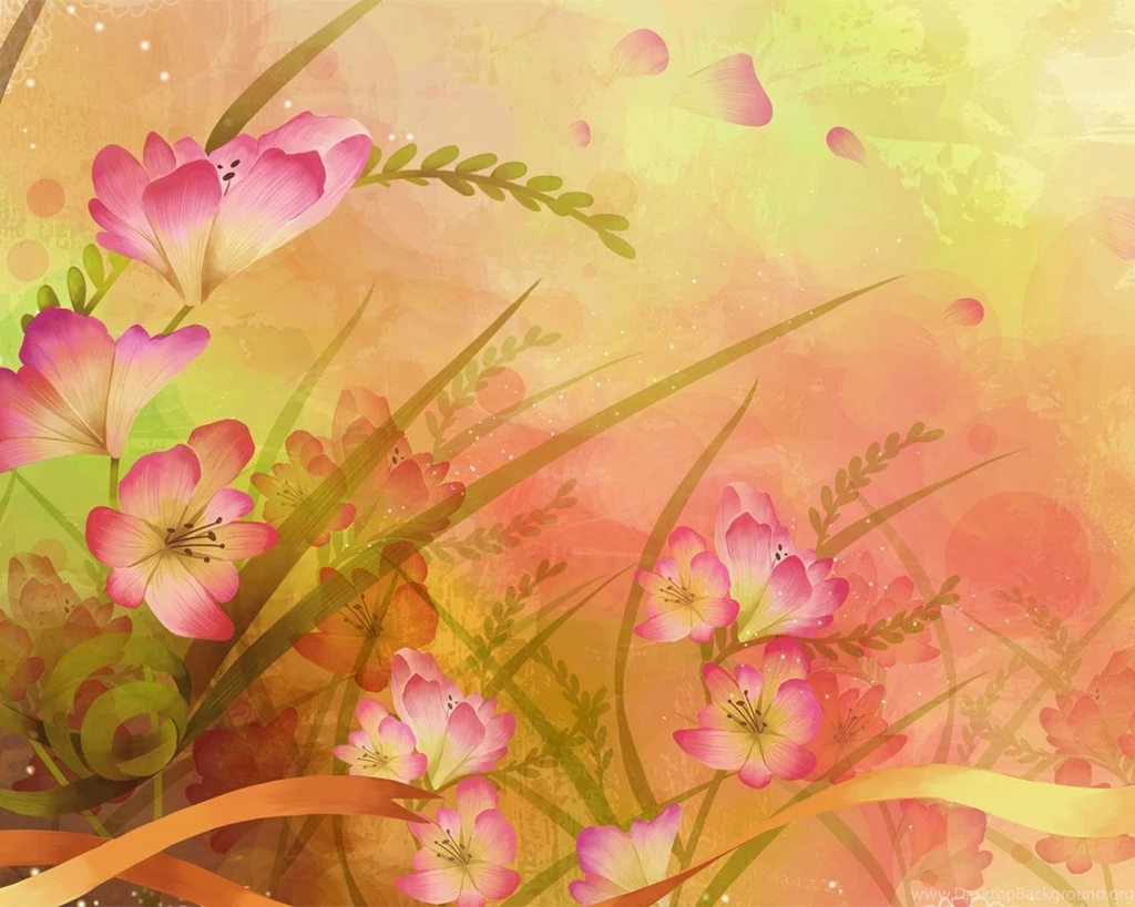 Gallery For Free Abstract Floral Wallpapers