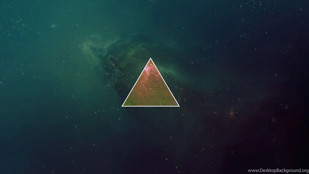 Triangle In Cosmos Wallpapers