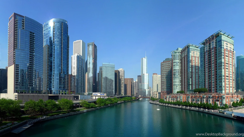 Gallery For Chicago Skyline Wallpapers For Walls